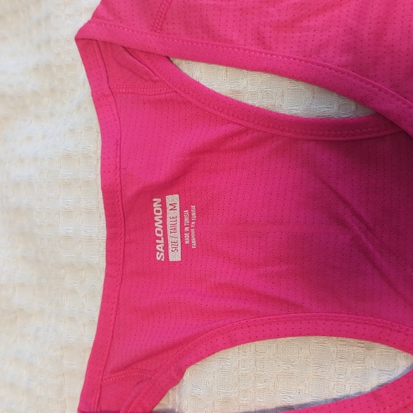 HOT pink Salomon Running tank - Picture 5 of 6